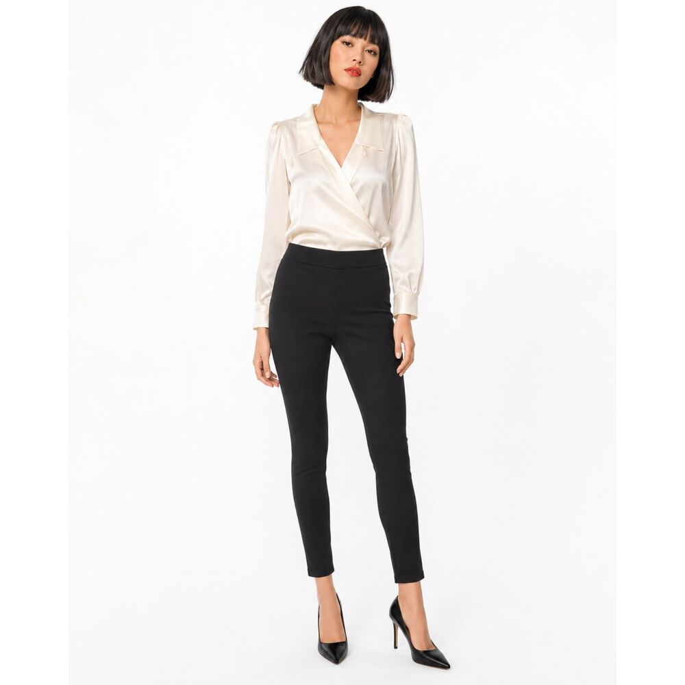 Romeo & Juliet Couture - Pull On Skinny Leggings - Black - Size Small